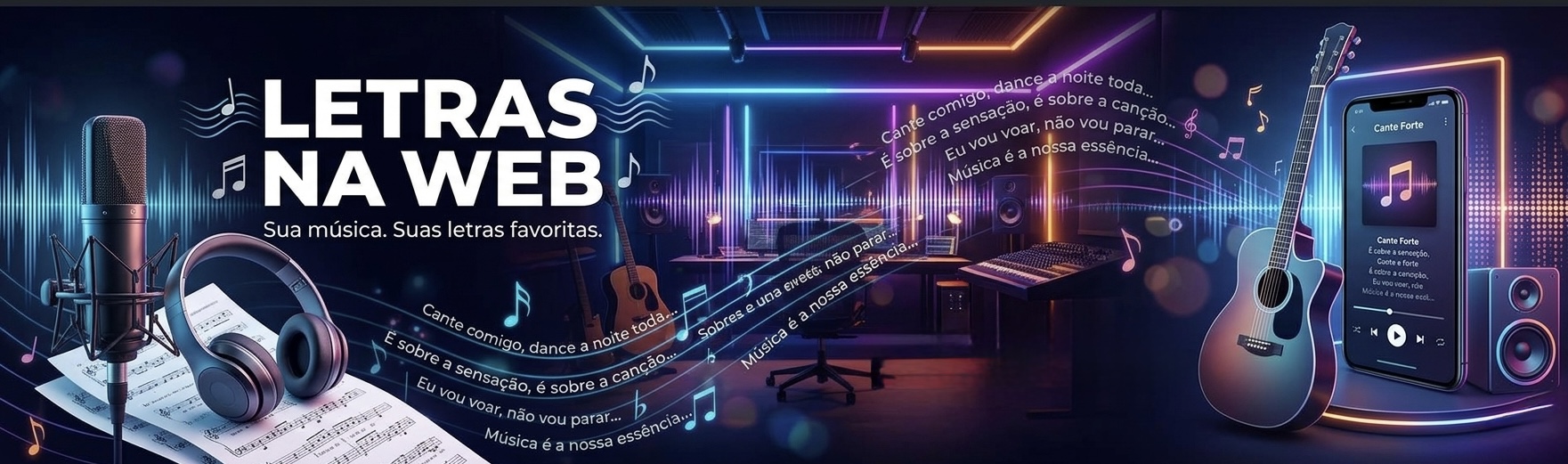 Letras na Web - Sua música. Suas letras favoritas.